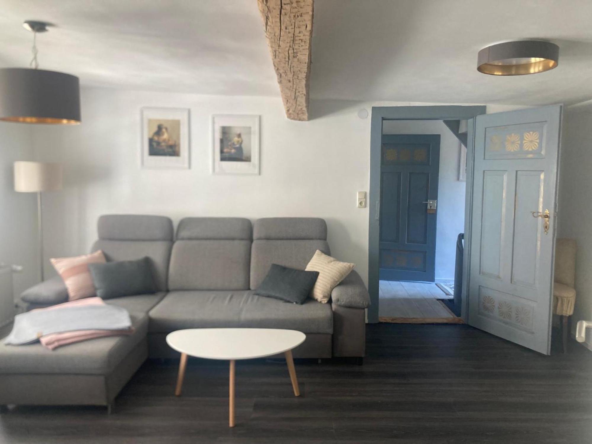 Charmante Ferienwohnung Im Gaesschen Rudolstadt Exterior foto