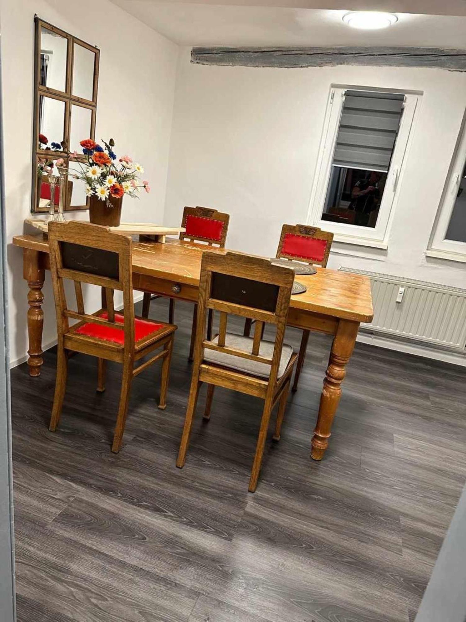 Charmante Ferienwohnung Im Gaesschen Rudolstadt Exterior foto